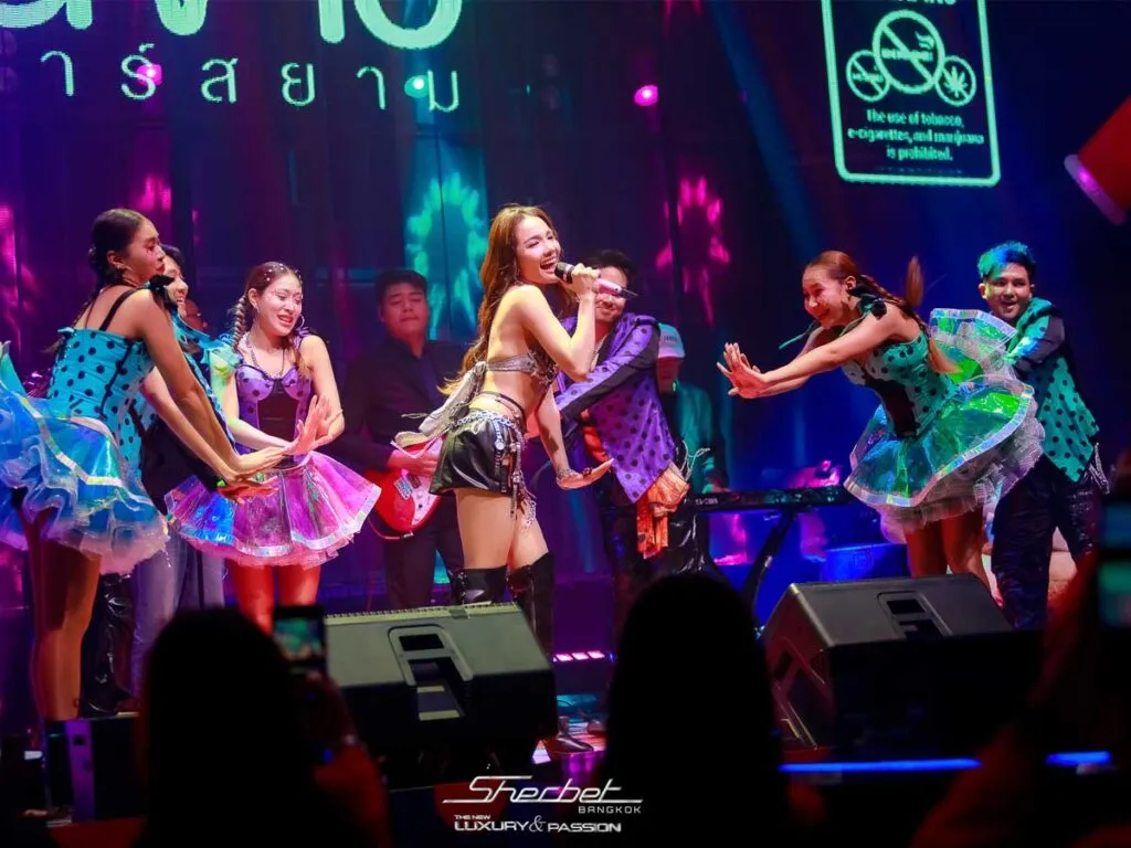 concert at sherbet club