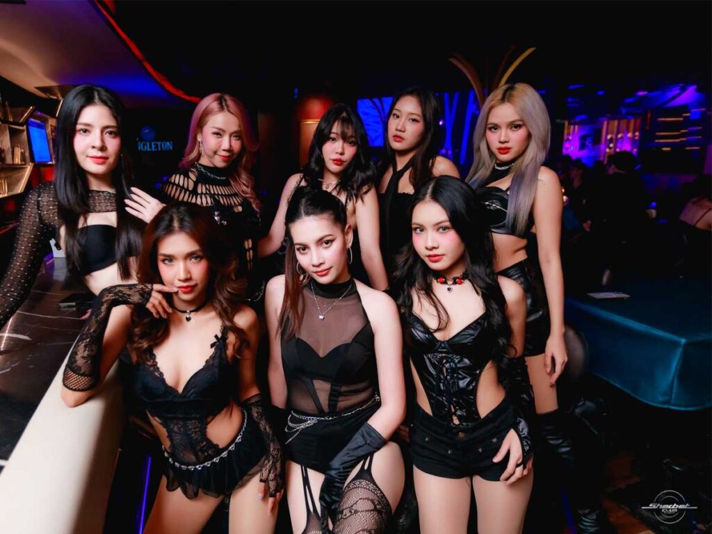 dancers at sherbet club bangkok