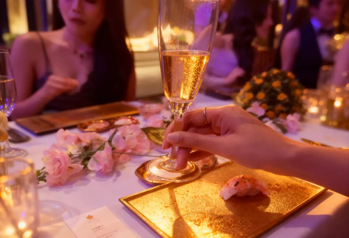 Champagne Party at Luxury Villa in Bangkok