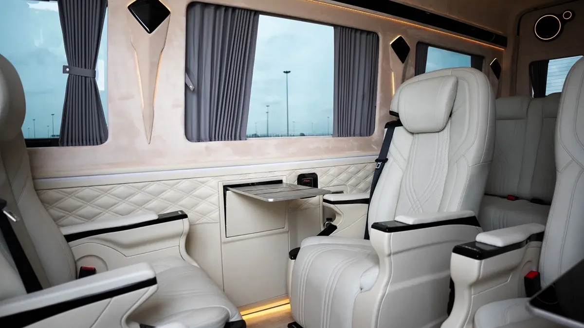luxury interior mercedes sprinter 10 seater