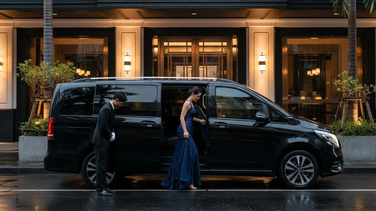 Private Chauffeur with Luxury Van