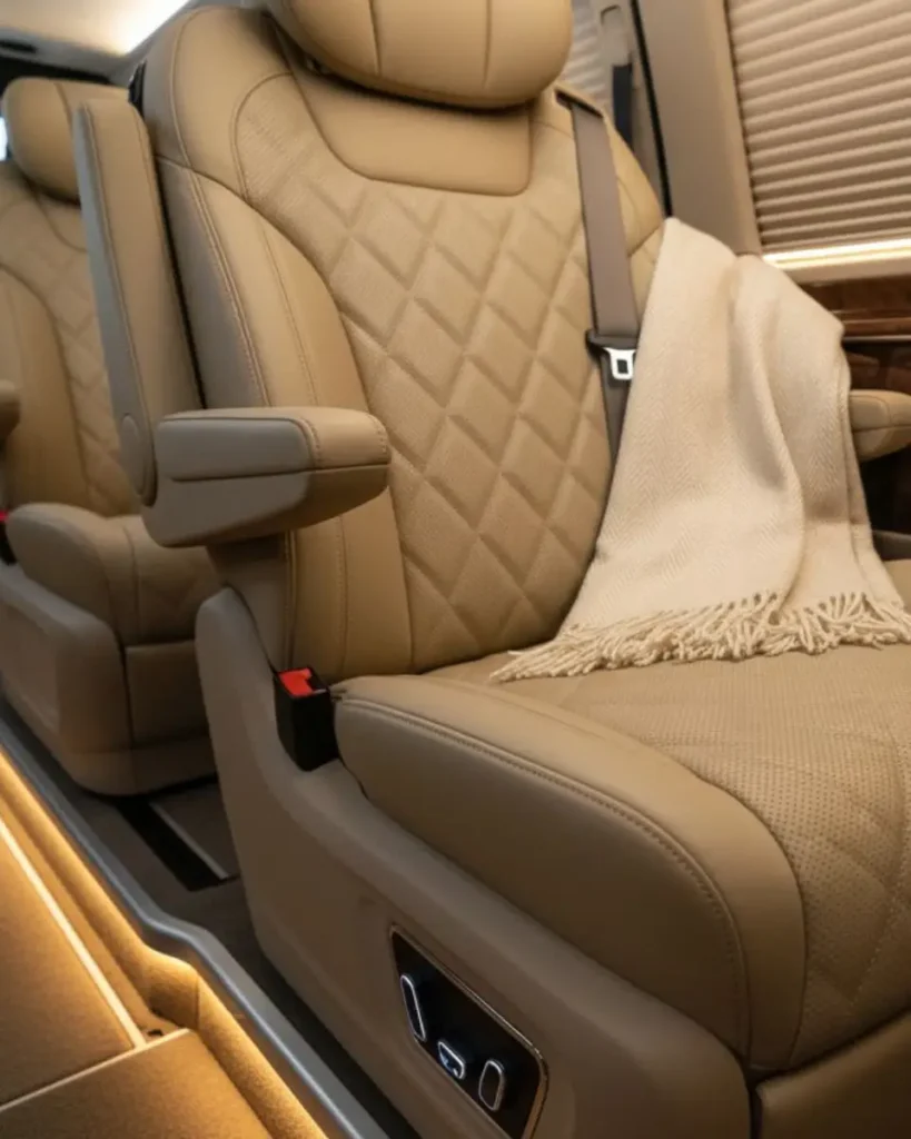 luxury van interior comfort