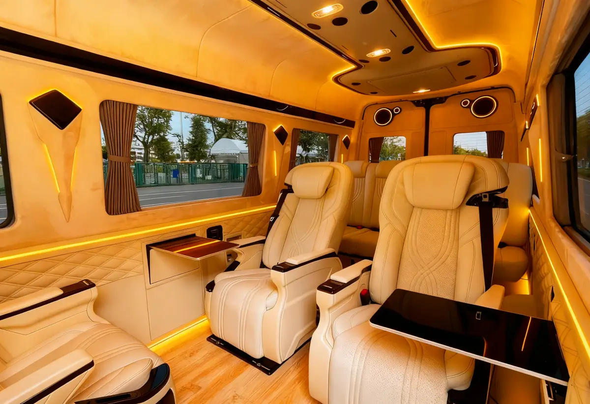 Mercedes Benz Sprinter White Interior