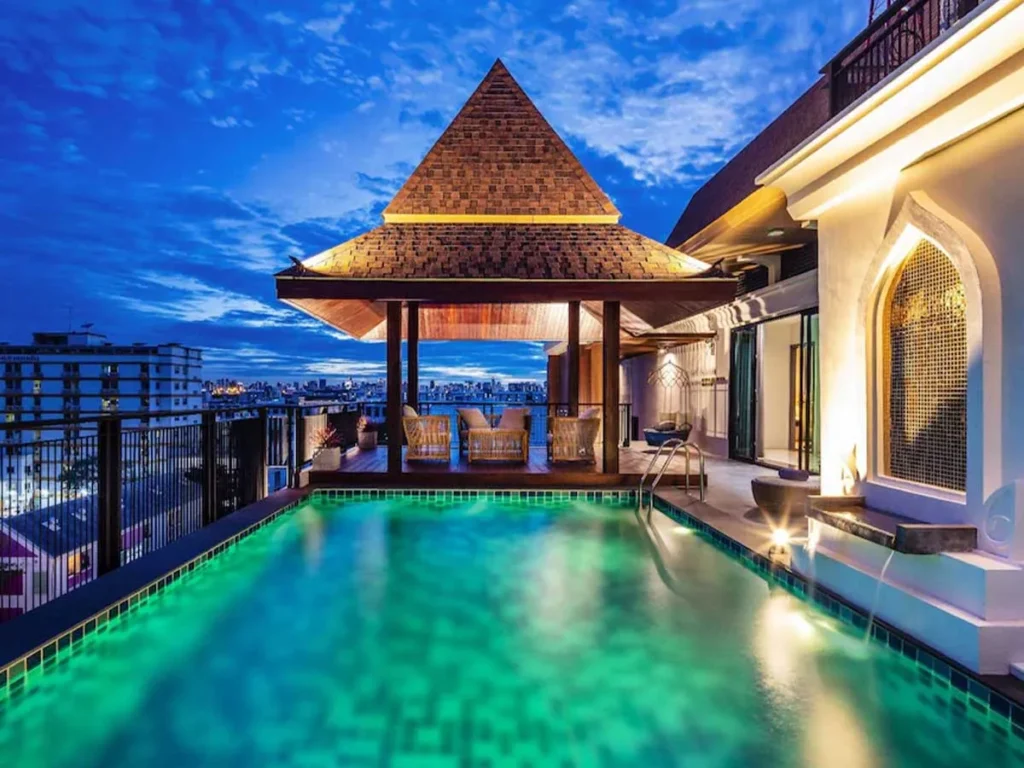 rooftop hotel pool party grand sala