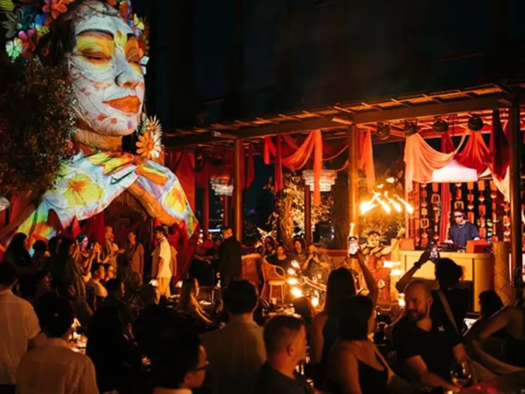tulum skybar rooftop ekamai